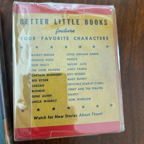 Bugs Bunny and Porky Pig Big Little book Set circa 1940 to 1950s vintage - Picture 7 of 9